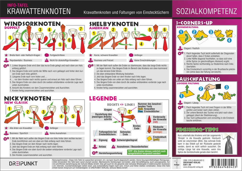 Beispielinhalt (Bild) Krawattenknoten