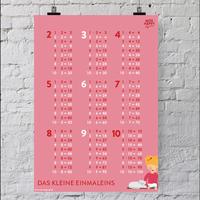 Vorderes Coverbild Miss Happy Girl Arprint „Das kleine Einmaleins“