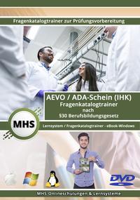 Vorderes Coverbild MHS - AEVO/ADA-Schein nach §30 BBiG - Fragenkatalog IHK (eBook - Windows)