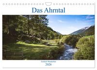 Vorderes Coverbild Das Ahrntal (Wandkalender 2026 DIN A4 quer), CALVENDO Monatskalender