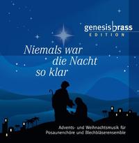 Vorderes Coverbild Niemals war die Nacht so klar - genesis brass Edition, Audio CD