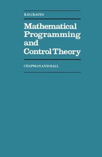 Vorderes Coverbild Mathematical Programming and Control Theory