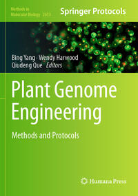 Vorderes Coverbild Plant Genome Engineering