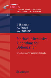 Vorderes Coverbild Stochastic Recursive Algorithms for Optimization