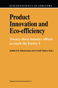 Vorderes Coverbild Product Innovation and Eco-Efficiency