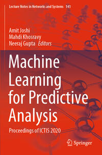 Vorderes Coverbild Machine Learning for Predictive Analysis