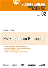 Vorderes Coverbild Präklusion im Baurecht