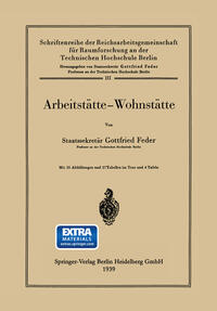 Vorderes Coverbild Arbeitstätte — Wohnstätte