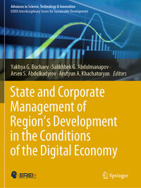 Vorderes Coverbild State and Corporate Management of Region’s Development in the Conditions of the Digital Economy