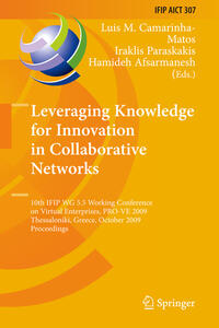 Vorderes Coverbild Leveraging Knowledge for Innovation in Collaborative Networks