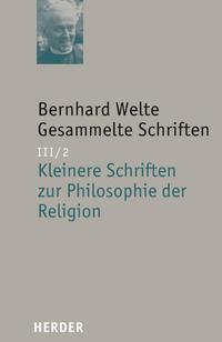 Vorderes Coverbild Kleinere Schriften zur Philosophie der Religion