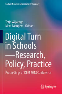 Vorderes Coverbild Digital Turn in Schools—Research, Policy, Practice