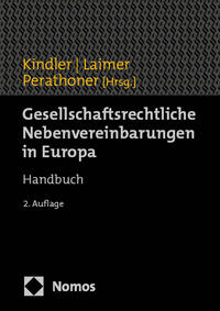 Vorderes Coverbild Gesellschaftsrechtliche Nebenvereinbarungen in Europa