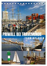 Vorderes Coverbild Priwall bei Travemünde – Terminplaner (Tischkalender 2025 DIN A5 hoch), CALVENDO Monatskalender