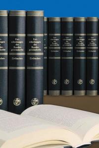 Vorderes Coverbild Entscheidungen des Bundesgerichtshofes in Zivilsachen BGHZ