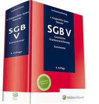 Vorderes Coverbild Kommentar zum SGB V