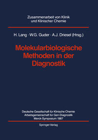 Vorderes Coverbild Molekularbiologische Methoden in der Diagnostik