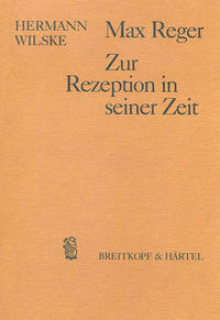 Vorderes Coverbild Max Reger - Zur Rezeption in seiner Zeit