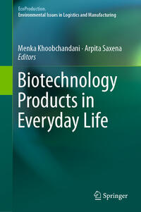 Vorderes Coverbild Biotechnology Products in Everyday Life