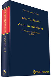 Vorderes Coverbild Zeugen der Verteidigung