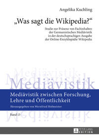 Vorderes Coverbild «Was sagt die Wikipedia?»