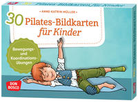 Vorderes Coverbild 30 Pilates-Bildkarten für Kinder