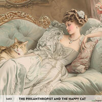 Vorderes Coverbild The Philanthropist and the Happy Cat - Englisch-Hörverstehen meistern
