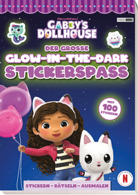 Vorderes Coverbild Gabby's Dollhouse: Der große Glow-in-the-Dark-Stickerspaß