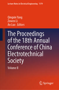 Vorderes Coverbild The Proceedings of the 18th Annual Conference of China Electrotechnical Society
