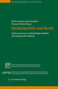 Vorderes Coverbild Medienpolitik und Recht