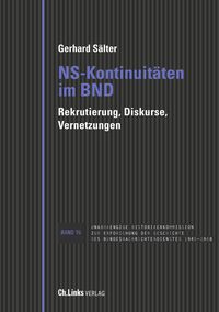 Vorderes Coverbild NS-Kontinuitäten im BND