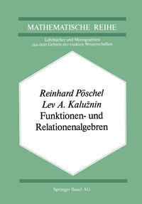 Vorderes Coverbild Funktionen- und Relationenalgebren