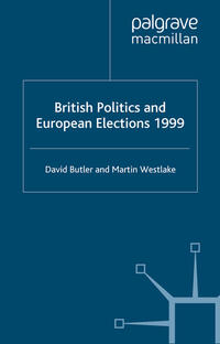 Vorderes Coverbild British Politics and European Elections 1999