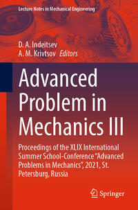 Vorderes Coverbild Advanced Problem in Mechanics III