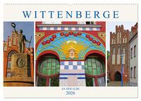 Vorderes Coverbild Wittenberge an der Elbe (Wandkalender 2026 DIN A2 quer), CALVENDO Monatskalender