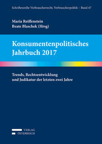 Vorderes Coverbild Konsumentenpolitisches Jahrbuch 2017