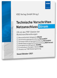 Vorderes Coverbild (hohe Qualität) Technische Vorschriften Netzanschluss Strom