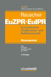 Vorderes Coverbild Europäisches Zivilprozess- und Kollisionsrecht EuZPR/EuIPR, Band V