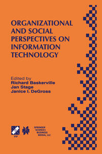 Vorderes Coverbild Organizational and Social Perspectives on Information Technology