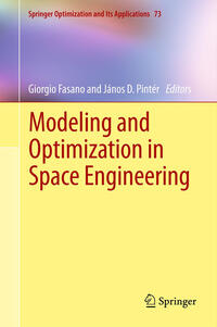 Vorderes Coverbild Modeling and Optimization in Space Engineering