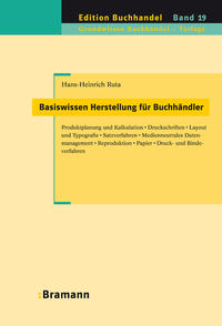 Vorderes Coverbild Basiswissen Herstellung für Buchhändler