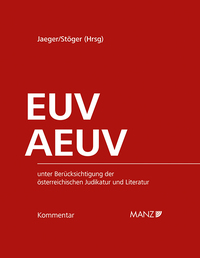 Vorderes Coverbild Kommentar zu EUV und AEUV