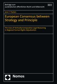 Vorderes Coverbild European Consensus between Strategy and Principle