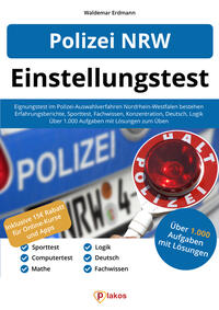 Vorderes Coverbild Einstellungstest Polizei NRW