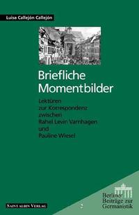 Vorderes Coverbild Briefliche Momentbilder
