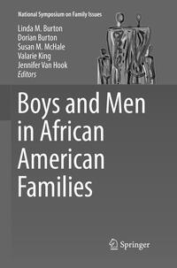 Vorderes Coverbild Boys and Men in African American Families