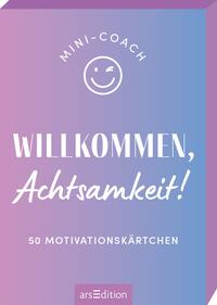 Vorderes Coverbild Mini-Coach. Willkommen, Achtsamkeit!