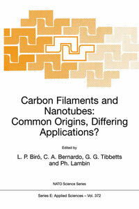 Vorderes Coverbild Carbon Filaments and Nanotubes: Common Origins, Differing Applications?