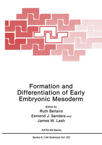 Vorderes Coverbild Formation and Differentiation of Early Embryonic Mesoderm