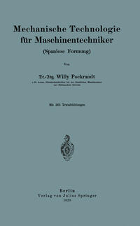 Vorderes Coverbild Mechanische Technologie für Maschinentechniker